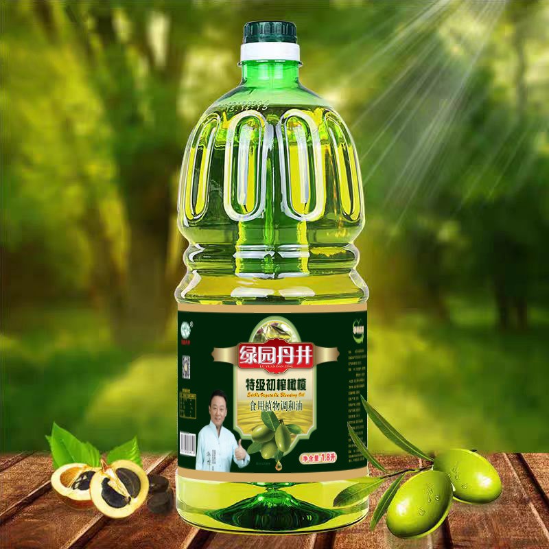KY开元 特级初榨橄榄油食用植物调和油 1.8L