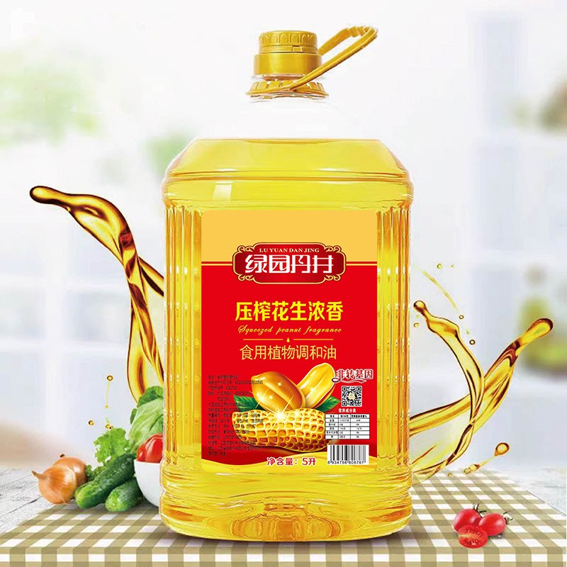 KY开元 压榨花生浓香食用植物调和油 5L