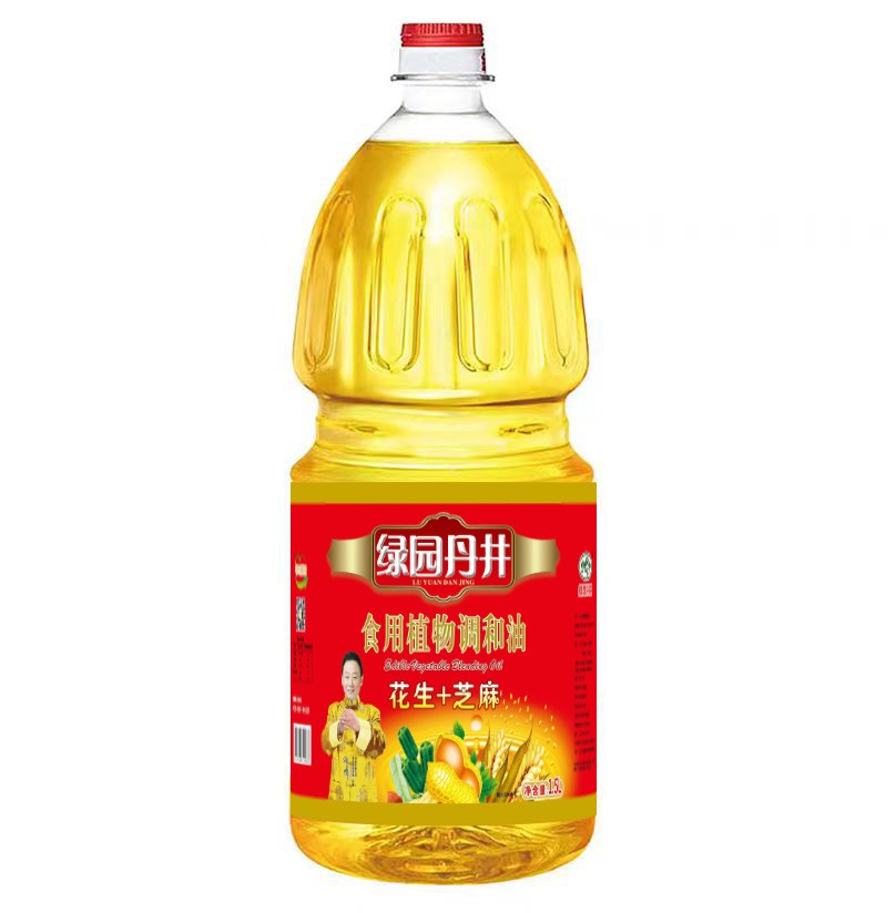 KY开元 花生+芝麻食用植物调和油1.5L