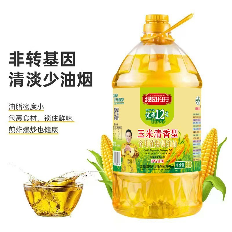 KY开元 玉米清香型 食用植物调和油 5L